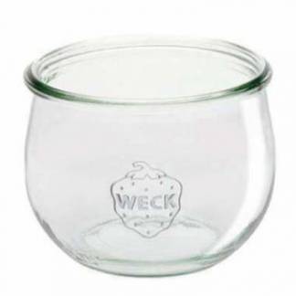 Patentglas Weck Tulip 580 ml &Oslash;10.8x8.4 cm uden L&aring;g Glas