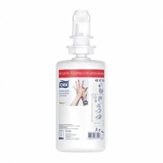 H&aring;nds&aelig;be Flydende Tork Antimikrobiel 1000ml med M&aelig;lkesyre u. Parfume til S4 disp
