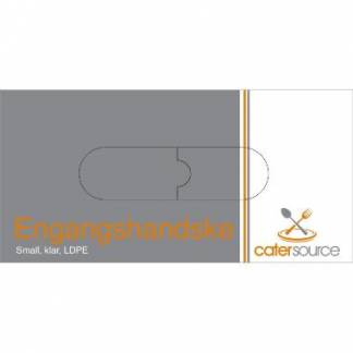 Handske Engangs Catersource str S 240x120x63 mm i boks LDPE