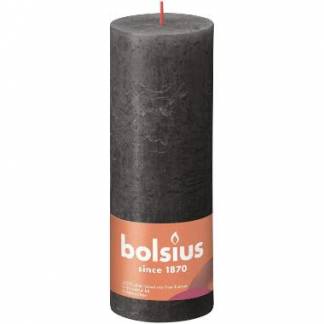 Bloklys &Oslash;68x190 mm Br&aelig;ndetid 85 timer Rustik Antrasit gr&aring;