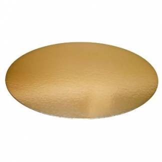 Kagepap &Oslash;280mm 800g s&oslash;lv/guld