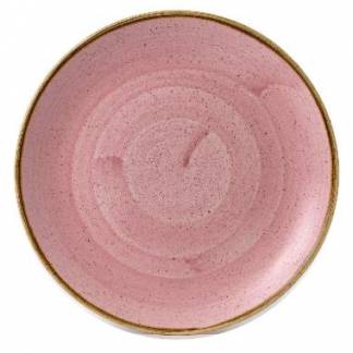 Tallerken Coupe Stonecast &Oslash;26 cm Porcel&aelig;n Pink