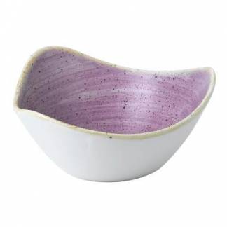 Sk&aring;l Stonecast  26cl 15.3 cm Trekant Porcel&aelig;n Lavendel
