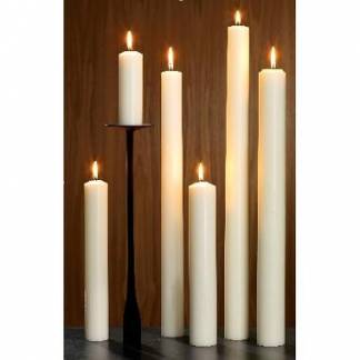 Alterlys &Oslash;45x300 mm Br&aelig;ndetid 39 timer Ren stearin