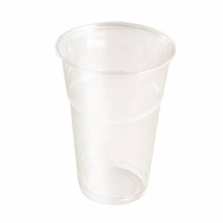 Plastglas 30 cl &Oslash;85xH115 mm bioplast PLA Klar
