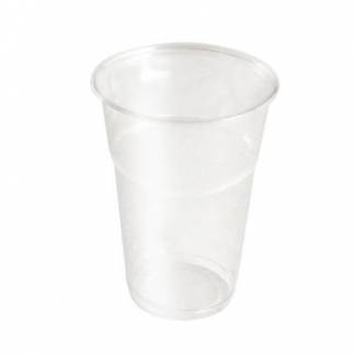 Plastglas 40 cl &Oslash;95xH135 mm Bioplast PLA Klar