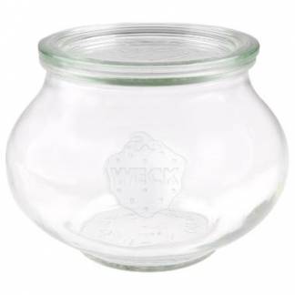 Patentglas Weck Schmuck 1062ml &Oslash;14.4xH11cm med l&aring;g Glas