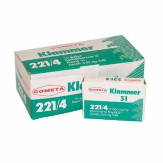 H&aelig;fteklammer Rapid 2000 stk 221/4 til 127192