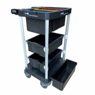 Reng&oslash;ringsvogn Nordic Recycle trolley 2.0 Str.S &aring;ben model