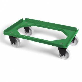 Tralle Mini Moove Standard L60xB40 cm 4 hjul ABS PP gr&oslash;n