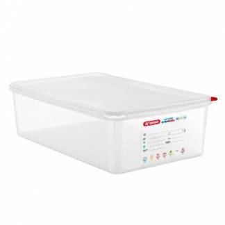 Beholder Araven luftt&aelig;t L53xB32.5xH15cm 1/1GN 20.5ltr polypropylen l&aring;g klar