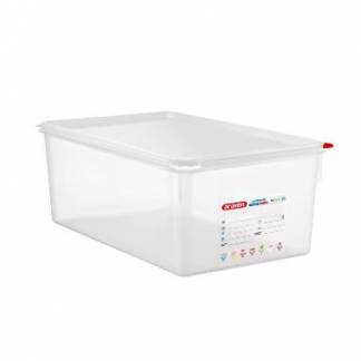 Beholder Araven luftt&aelig;t L53xB32.5xH20cm 1/1GN 27.5ltr polypropylen l&aring;g klar