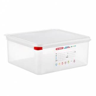 Beholder Araven luftt&aelig;t L35.4xB32.5xH15cm 2/3GN 14ltr polypropylen l&aring;g klar