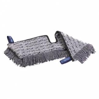 Moppe Lommer Swep Duo r-MicroCombi Pro 50cm Svanem&aelig;rket med Frynser Vendbar V&aring;d