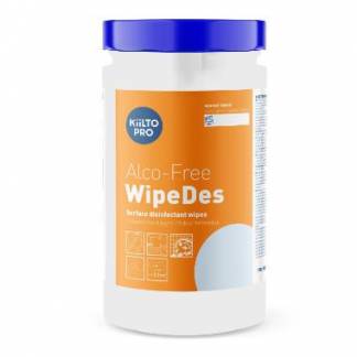 Desinfektion Serviet Kiilto Pro Alco-Free WipeDes 18x19cm uden Alkohol
