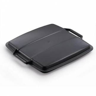 L&aring;g til 90L beholder 38.5x39.5cm plast sort