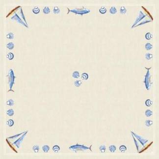 Dug Stikdug Dunisilk+ 84x84cm Tide