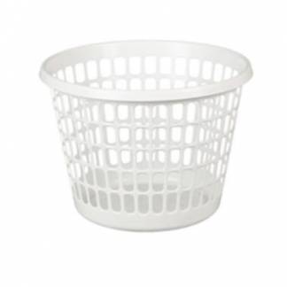 Vaskerikurv Rund 32ltr Hvid