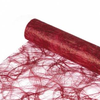 Bordl&oslash;ber Sizoweb 0,3x25m bordeaux