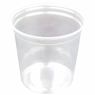 B&aelig;ger Deli Pot rund 400 ml &Oslash;101xH76 mm RPET klar