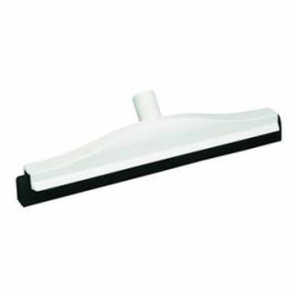 Gulvskraber 40 cm uden Drejeled Gummi Sort/Hvid