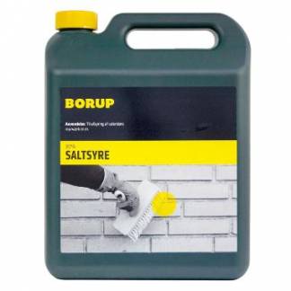 Saltsyre Borup 30% 5ltr til afsyring/kalkfjerning/pH-justering