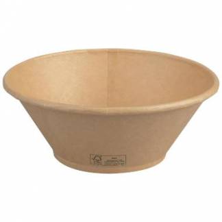 Bowle Stagione rund 1050ml 18,5x11,5cm Pap/PP brun