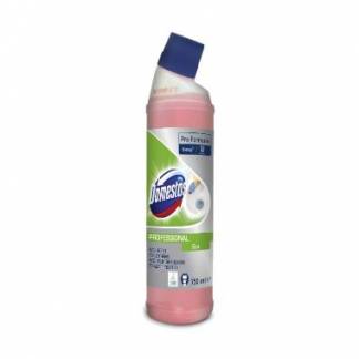 Toiletrens Flydende Domestos Pro Formula 750ml Ecolabel med Farve/Parfume Surt