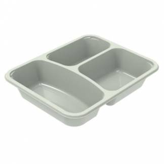 Bakke 3-rum 2227-3G rektangul&aelig;r L227xB178xH43mm 545/280/200ml CPET evolve