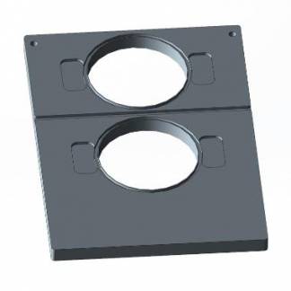 Kassette 2 kav. F&aelig;rch 095 P100 / TP11