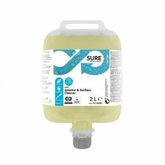 Universalreng&oslash;ring SURE Interior&Surface DVM u farve/parfum Ecolabel 2 ltr