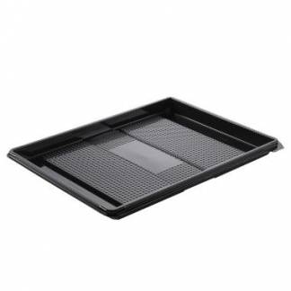 Bakke Zen Tapas 1-rum Rektangul&aelig;r 1134ml L320xB250xH20mm RPET Sort