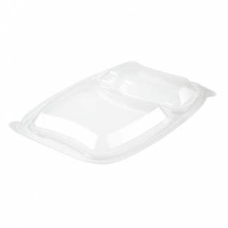 L&aring;g Bistro Warm 2-rum rektangul&aelig;r L254xB174xH23mm PP klar