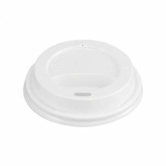 Drikkel&aring;g Plast &Oslash;80xH20mm Til Kaffeb&aelig;ger Hvid