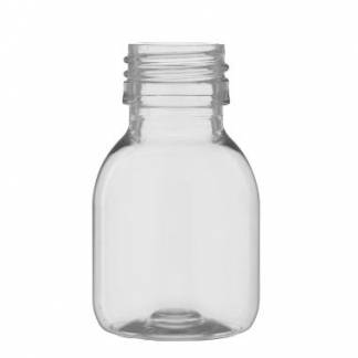 Flaske Pharma Sirop 60ml &Oslash;43xH74mm 30\% RPET