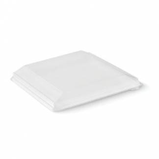 Plastl&aring;g Zen Tapas Kvadratisk L25xB25xH3.2cm RPET Klar