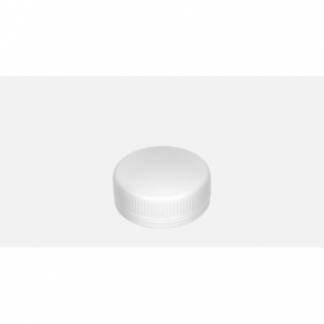 Låg Rund Ø38mm HDPE hvid 250 stk. 