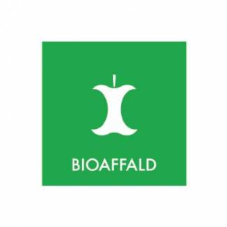 Piktogram L120xB120mm Bioaffald