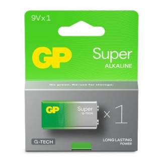 Batteri GP Super Alkaline 9V 1-pak