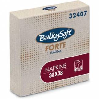 Serviet Bulkysoft 38x38cm 2-lag Natur