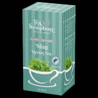 Te Gr&oslash;n Tea Symphony Green Tea Mint 20 breve Rainforest Alliance Mynte