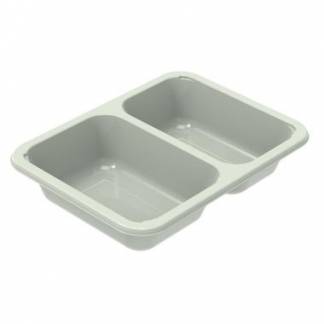 Bakke 2-Rums C2171-2A Rektangul&aelig;r L170xB126xH34mm 230/190ml CPET Evolve