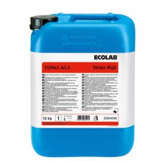 Skumreng&oslash;ring Surt Topaz AC3 12kg Afkalkende til f&oslash;devareindustrien