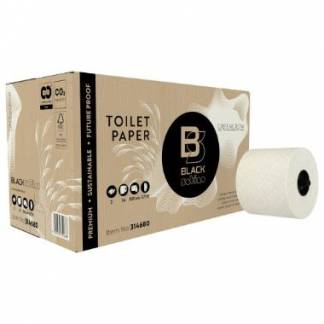 Toiletpapir BlackSatino GreenGrow L9.8xB14cm 100m Papir 2-lag Natur
