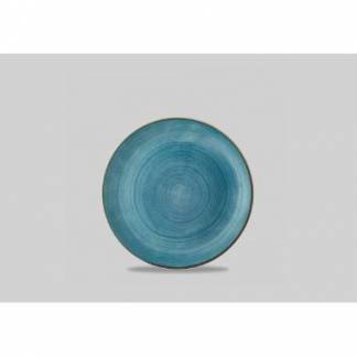 Tallerken Churchill Stonecast Patina &Oslash;16.5xH1cm Bl&aring;