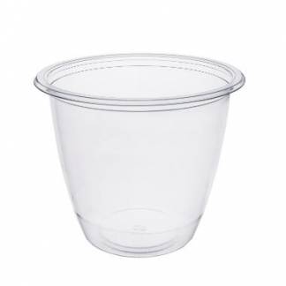 B&aelig;ger DeliGreen Rund 750ml &Oslash;129xH109mm RPET Transparent