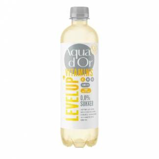 Mineralvand Aqua d'Or Vitamins Level Up Citron/Hyldeblomst 0.5ltr RPET uden brus