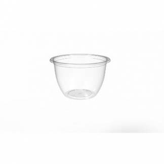 B&aelig;ger Deligreen Rund 550ml &Oslash;129xH81mm RPET Transparent