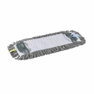 Moppe Damp 43 40cm Microfiber Svanem&aelig;rket med Lommer Gr&aring; til uj&aelig;vne overflader