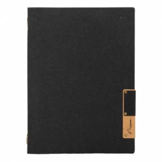 Menukortholder A4 L34xB24cm Sort